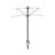 Sommerfeldt H0 DB Gitter-Mittelmast mit 2 Ausleger, lackiert