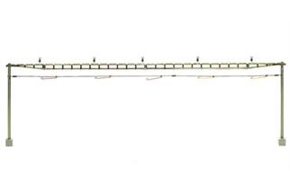 Sommerfeldt H0 Oberleitung SBB, Quertragwerk mit Richtseil, Bausatz