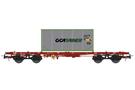Sudexpress H0 CP Containertragwagen Sgmms, 20'-Tankcontainer CGATAINER, Ep. V