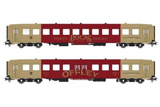 Sudexpress H0 CP Personenwagen-Set Schindler, Vinho do Porto, Ep. V, 2-tlg.