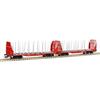 Sudexpress H0 Ibercargo Container-Doppeltragwagen Sggmrrs, Smart GigaWood, Ep. VI