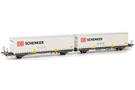 Sudexpress H0 RENFE Doppel-Containerwagen Laagrss, DB Schenker, Ep. VI