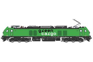 Sudexpress/NMJ H0 (DC Sound) GreenCargo Zweikraftlok ED 9002, Stadler EURODUAL, Ep. VI