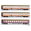 Tillig H0 EBS Reisezug-Wagenset 2 Museums-Städteexpress, Ep. VI, 3-tlg.
