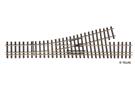 Tillig H0/H0m-H0m Dreischienen-Schmalspurweiche links 228 mm