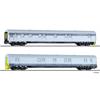 Tillig H0 RailAdventure GmbH Packwagen-Set Dmz mit 6 Loco-Buggys, 2-tlg.