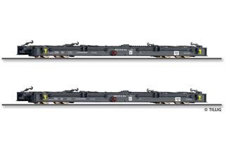 Tillig H0e DR Rollwagen-Set Rf4, Ep. III, 2-tlg.