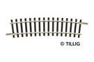 Tillig H0m/TT-Gleis gebogen Radius 310 mm (R12), 15°