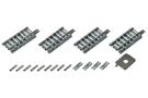 Tomytec N S35-J-PC Übergangsgleis gerade (Inhalt: 4 Stk.) {1530}
