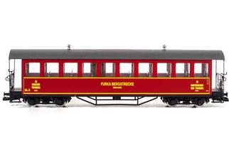 Train Line 45 IIm DFB Vierachs-Plattformwagen B 4229, rot