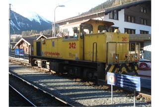 Train Line 45 IIm (Sound) RhB Diesellok Gmf 4/4 243