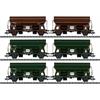 Trix H0 CD Containerwagen-Set, gealtert, 2-tlg.