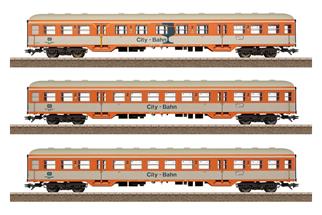 Trix H0 (DC) DB Nahverkehrswagen-Set City-Bahn, Ep. IV, 3-tlg.