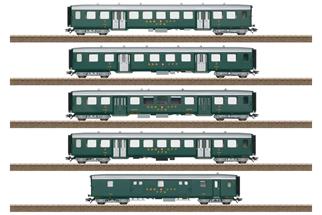 Trix H0 (DC) SBB Leichtstahlwagen-Set zu Ae 3/6 I, Ep. III, 5-tlg. *werkseitig ausverkauft*