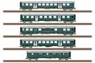 Trix H0 (DC) SBB Leichtstahlwagen-Set zu Ae 3/6 I, Ep. III, 5-tlg. *werkseitig ausverkauft*