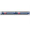Trix H0 (DC) SNCF Ergänzungwagen-Set 1 zu TGV Euroduplex 4709, Ep. VI, 2-tlg. *werkseitig ausverkauft*
