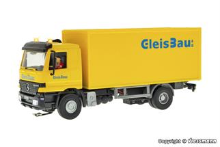 Viessmann H0 CarMotion MB Actros Koffer-LKW 2-achs, GleisBau