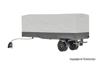 Viessmann H0 CarMotion Planensattelauflieger 1-achs