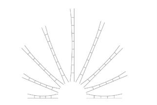 Viessmann H0 Universal-Fahrdraht für Mastabstand 270 - 300 mm (Inhalt: 3 Stk.)