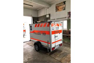 VK-Modelle H0 Einachsiger Anhänger der Kantonspolizei Appenzell Ausserrhoden (Sonderserie Schweiz)