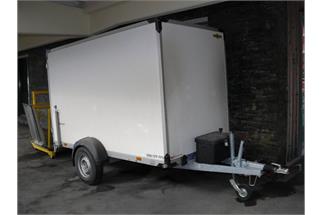 VK-Modelle H0 Einachsiger Kofferanhänger der SBB (Sonderserie Schweiz)