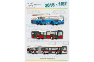 VK-Modelle H0 Hauptkatalog 2015 *werkseitig ausverkauft*