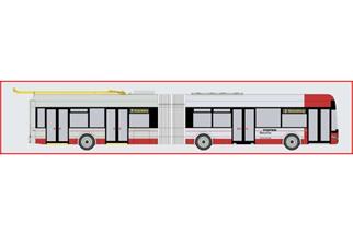 VK-Modelle H0 Solaris T18 Stadtbus Winterthur *komplett vorreserviert*