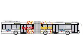 VK-Modelle H0 Solaris U18 Hybrid Regiobus Lenzburg, Testbus Wien *werkseitig ausverkauft*