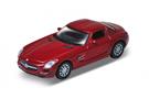 Welly H0 MB SLS AMG, rot