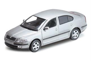 Welly H0 Skoda Octavia, blau *werkseitig ausverkauft*