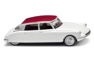 Wiking H0 Citroen ID 19, weiss/rubinrot