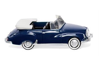 Wiking H0 DKW Cabrio, blau