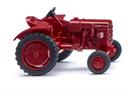 Wiking H0 Fahr Schlepper, purpurrot