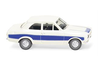 Wiking H0 Ford Escort, weiss