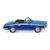Wiking H0 Glas 1700 GT Cabrio, blau metallic