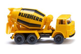 Wiking H0 Henschel HS 14/16 Betonmischer, Liebherr