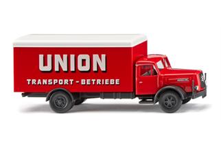 Wiking H0 Henschel Koffer-LKW, Union Transport
