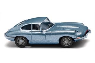 Wiking H0 Jaguar E-Type Coupé, opalescent blue metallic