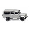 Wiking H0 Land Rover Defender 110, silber metallic