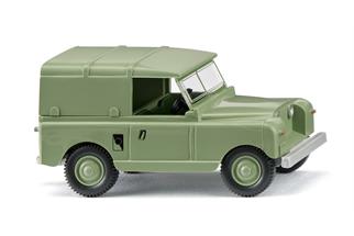 Wiking H0 Land Rover, hellgrün