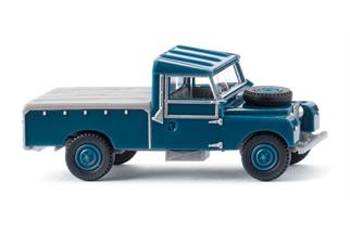 Wiking H0 Land Rover Pickup, azurblau