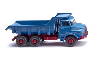 Wiking H0 MAN Muldenkipper, brillantblau