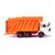 Wiking H0 MAN Pressmüllwagen, weiss/kommunalorange