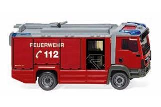 Wiking H0 MAN TGM Euro 6 Rosenbauer AT LF Feuerwehr