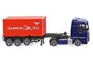 Wiking H0 MAN TGX Euro 6 Containersattelzug Hamburg-Süd