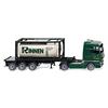 Wiking H0 MAN TGX Tankcontainersattelzug Rinnen