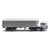 Wiking H0 MB 1620 Koffersattelzug, silbergrau Dorsay