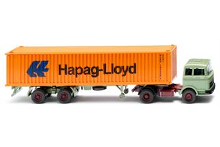 Wiking H0 MB Containersattelzug, Hapag-Lloyd