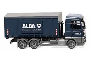 Wiking H0 Meiller/MAN TGX Euro 6 Abrollcontainer