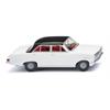 Wiking H0 Opel Rekord A, weiss mit schwarzem Dach